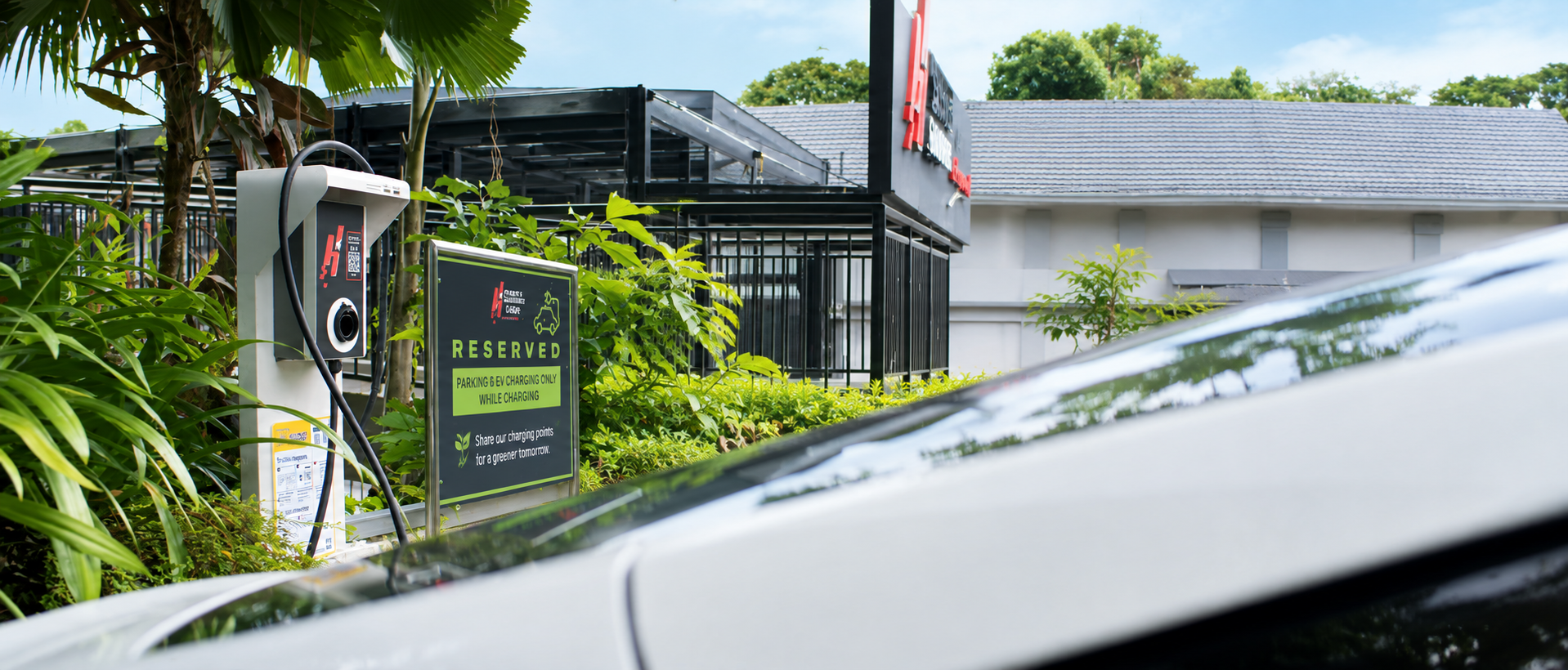 Hubers Singapore EV charging