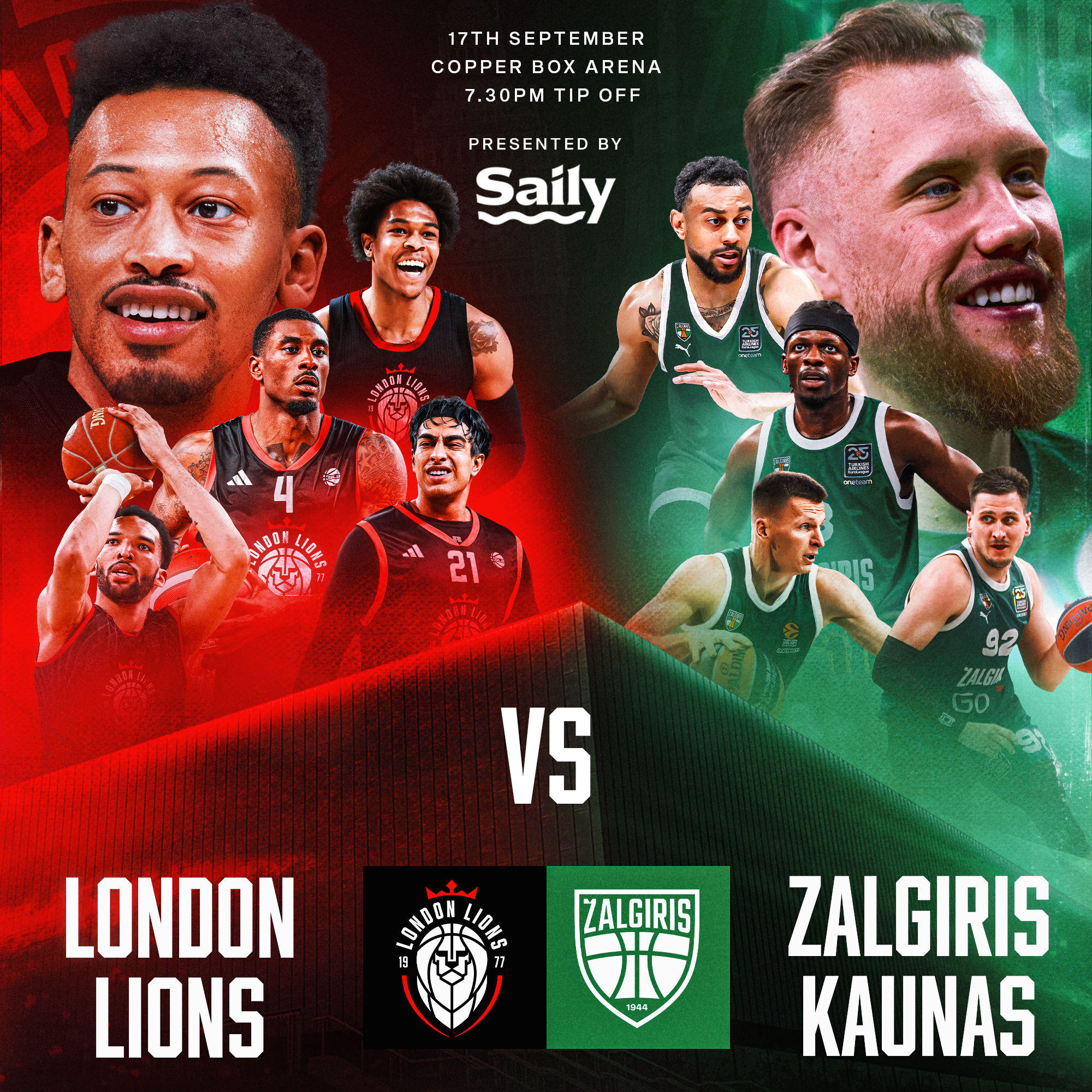 One Last Warm-Up: Lions Battle Zalgiris at Copper Box
