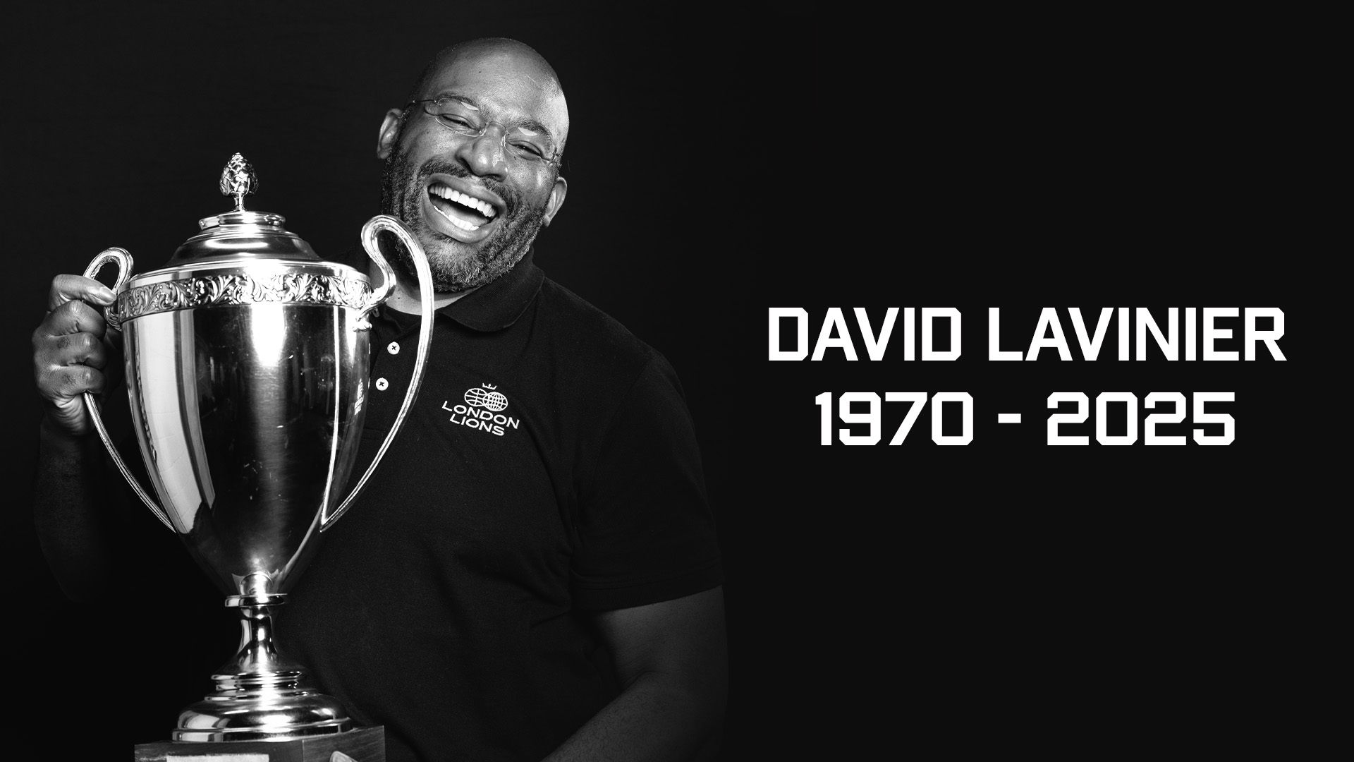 London Lions pay tribute to former assistant coach David Lavinier