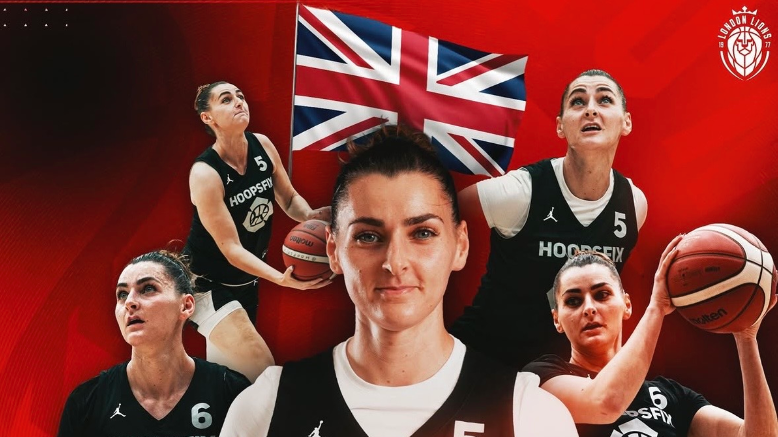 LONDON LIONS SIGN SOPHIE KHALAF