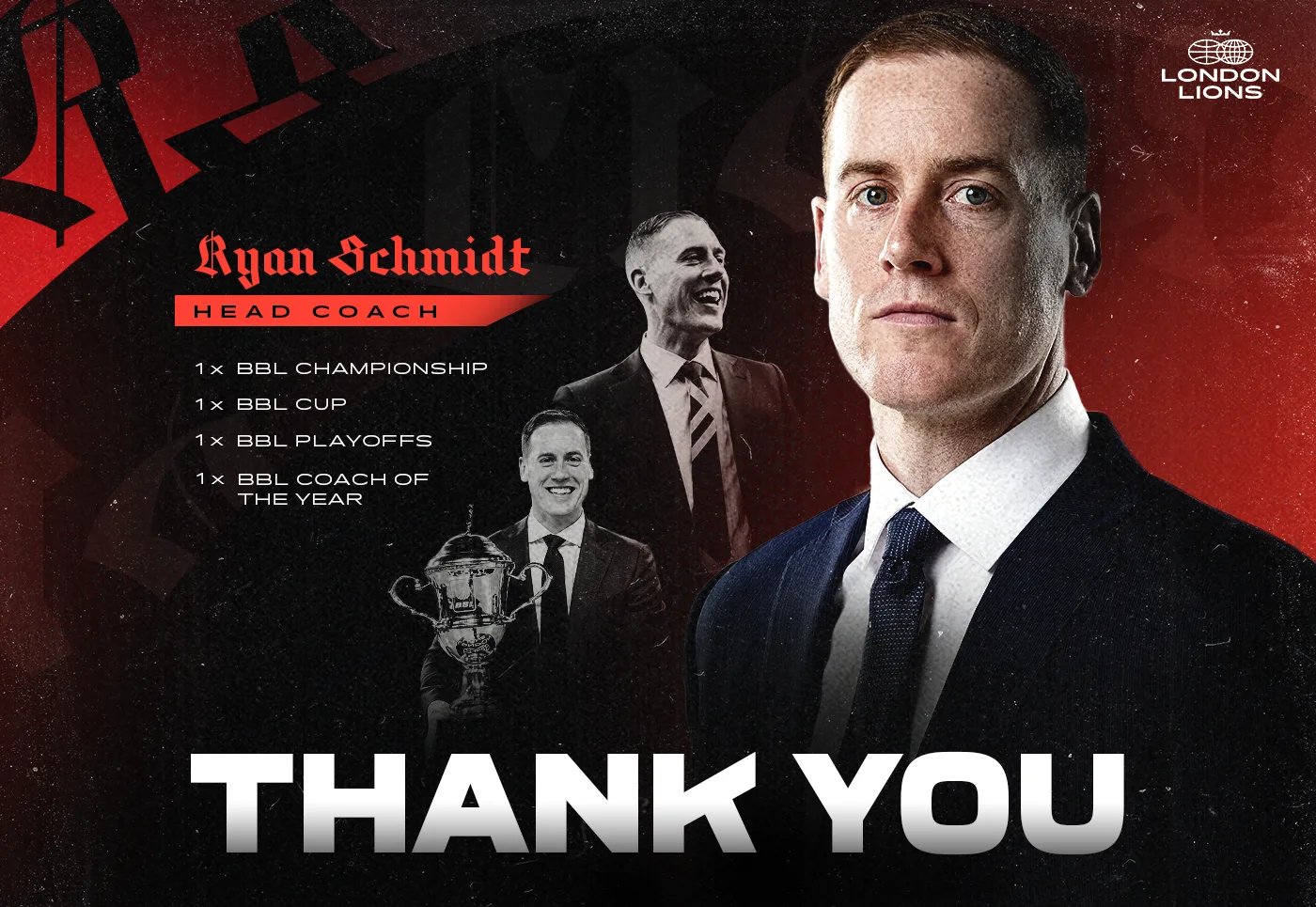 Ryan Schmidt departs London Lions