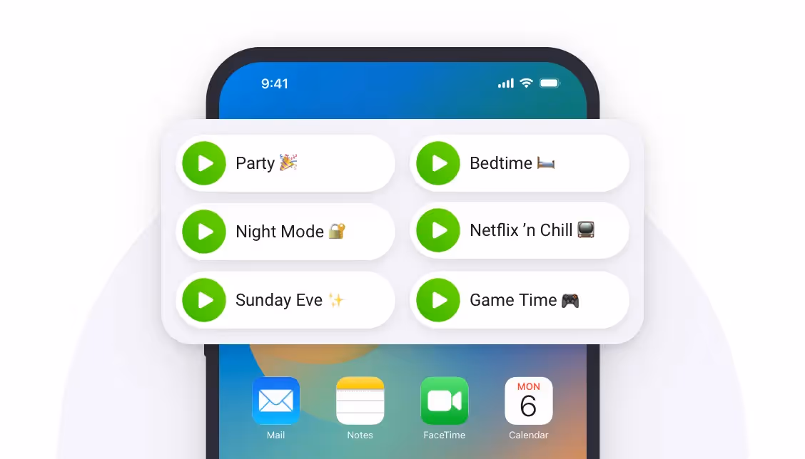 Ny iOS widget till Homey