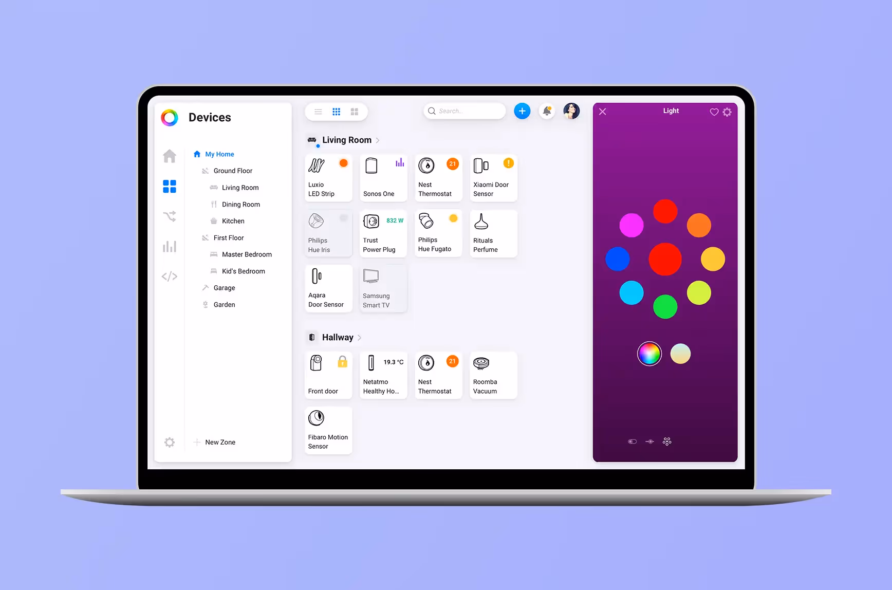 Så använder du Homey Web App