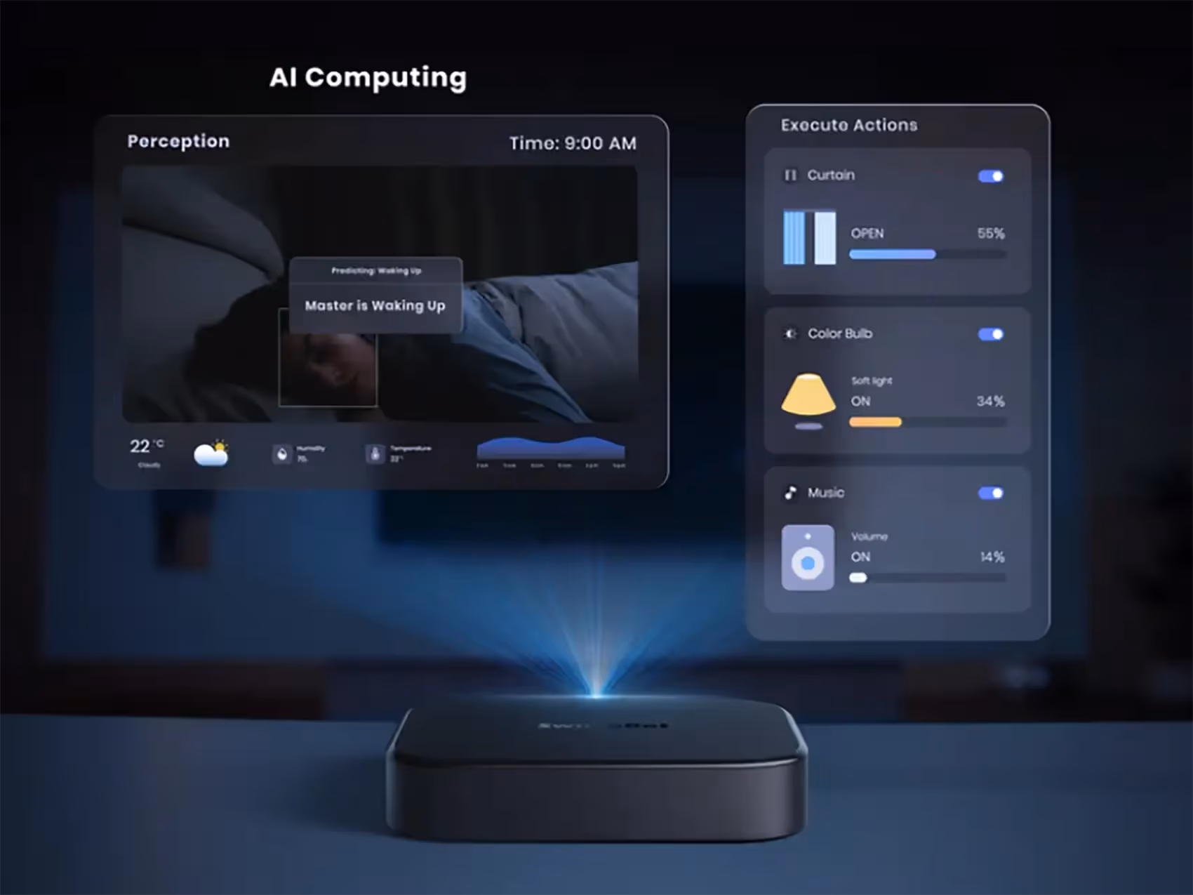 SwitchBot AI Hub med ny AI-teknik visas på IFA 2025