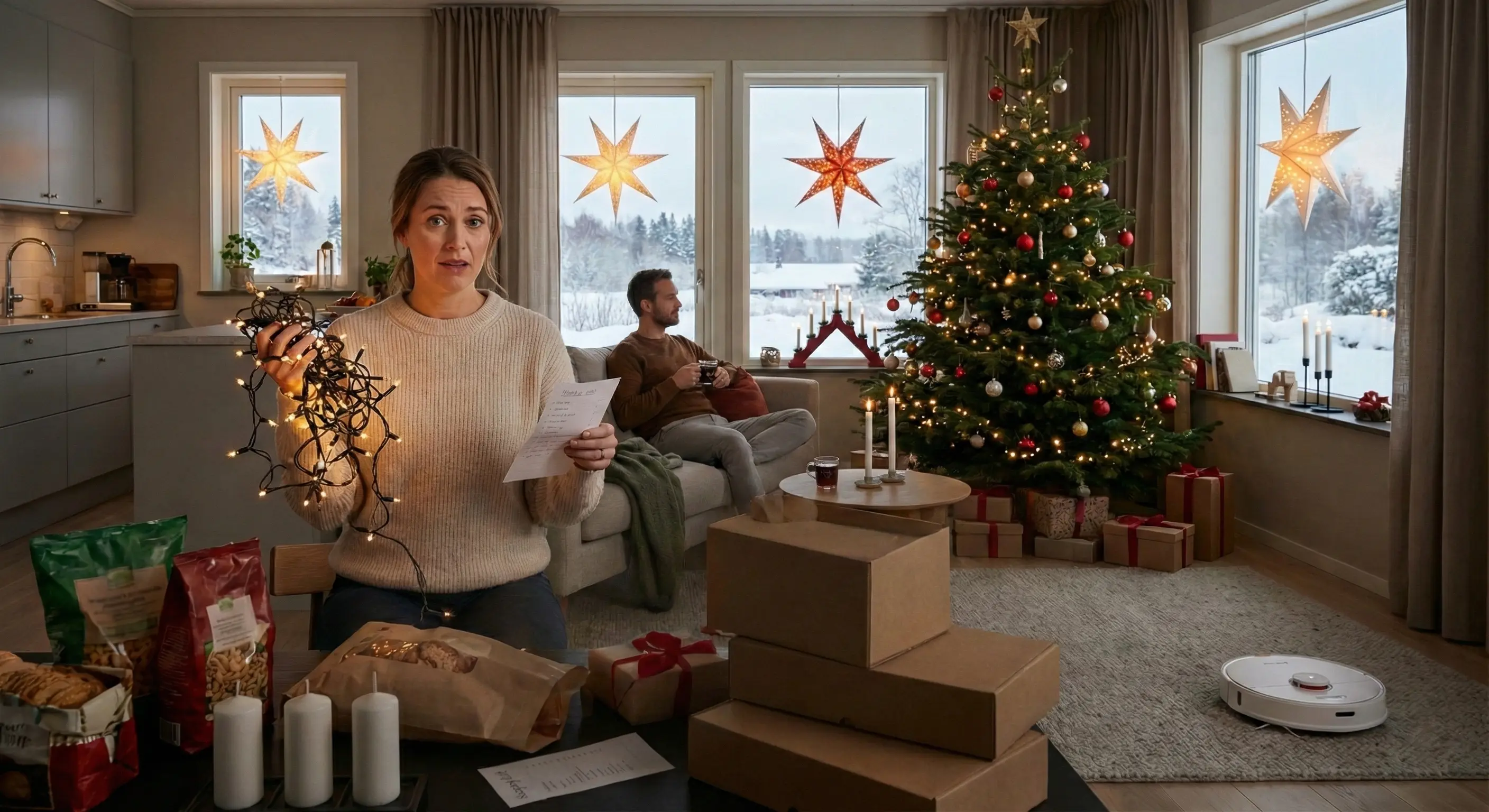 När julen knackar på: ansvar, förväntningar och relationer i svenska hem