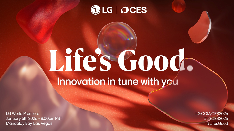 LG presenterar AI-driven teknologi och nya produkter på CES 2026