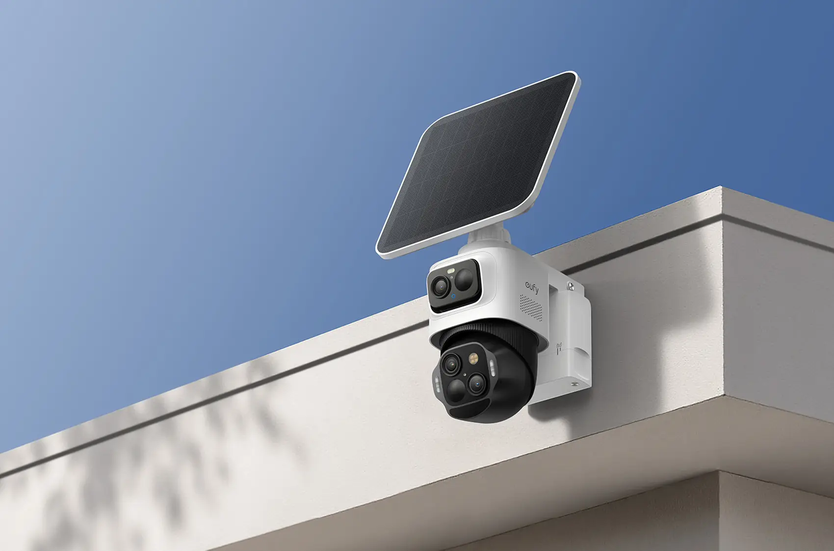 eufyCam S4 - Ny solcellsdriven säkerhetskamera med 360-graders AI-spårning