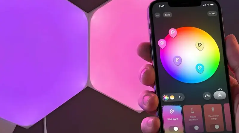 Philips Hue Play Screen Sync och Nanoleaf-modul har dykt upp