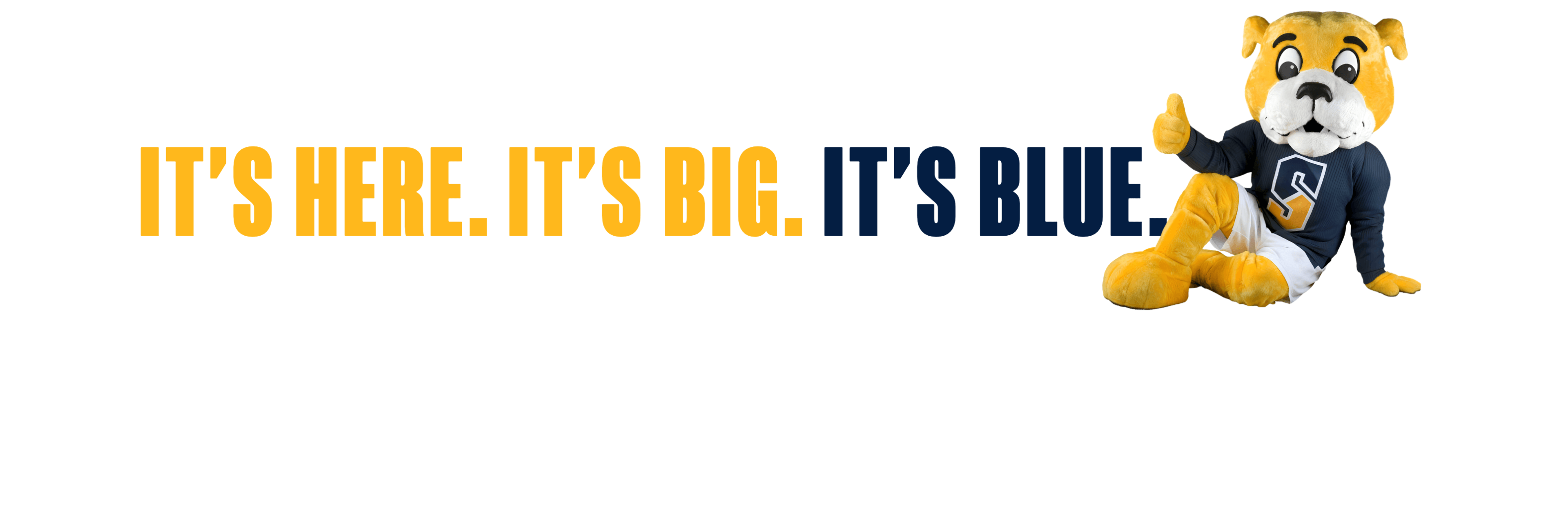 Giving BLUEday banner design