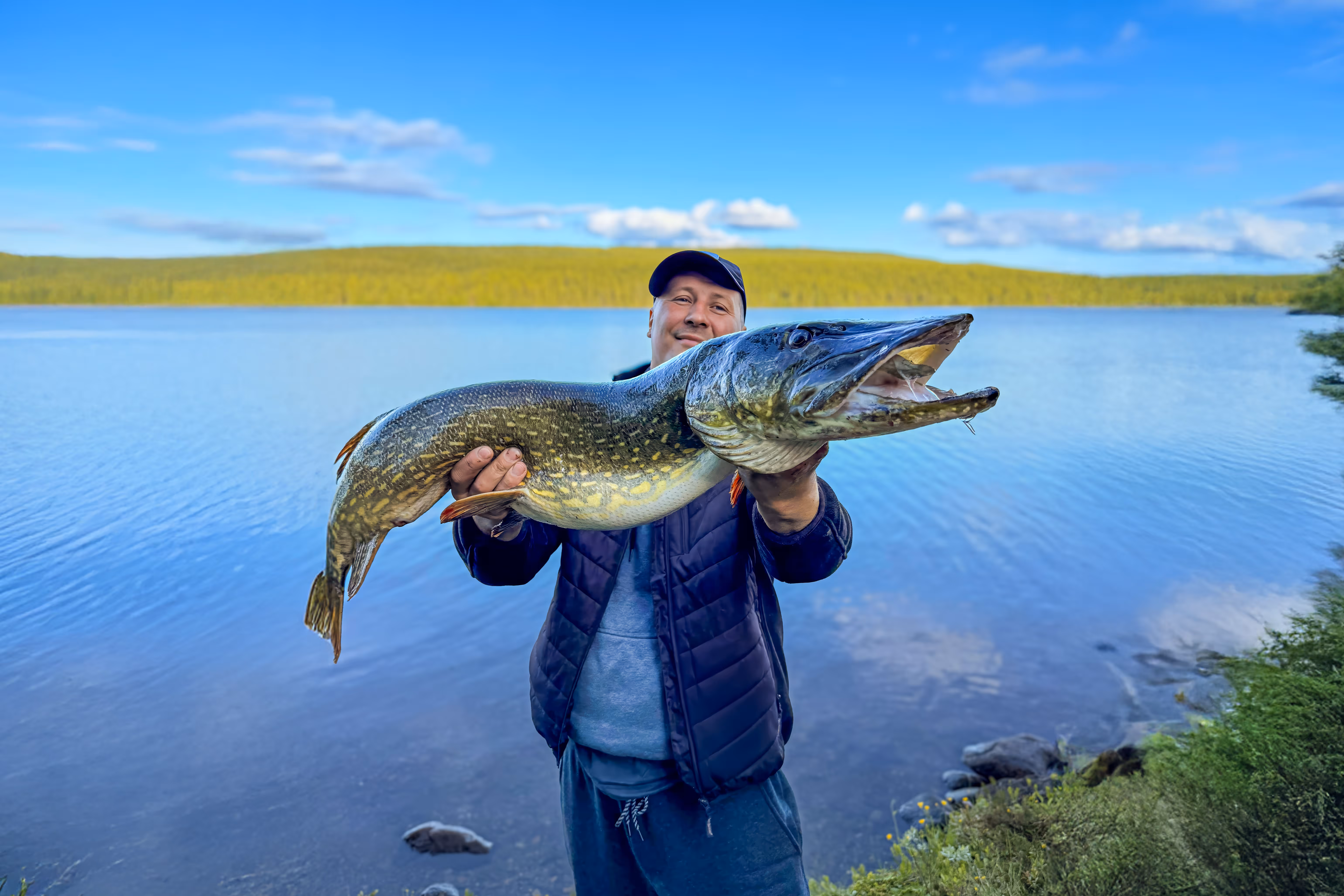 Lapla Fishing, Swedish Lapland, Pike