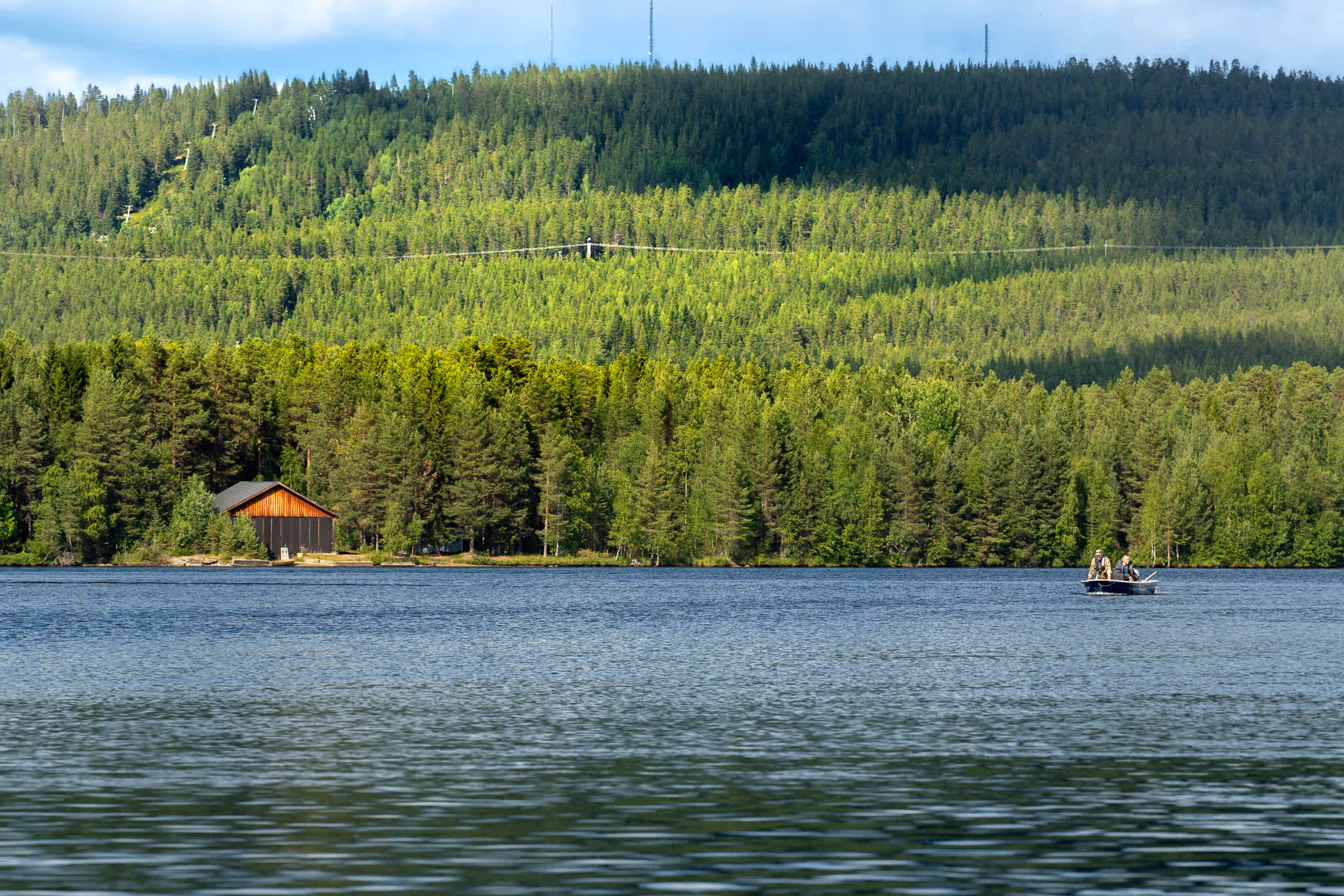 Swedish Lapland Lake, Storuman