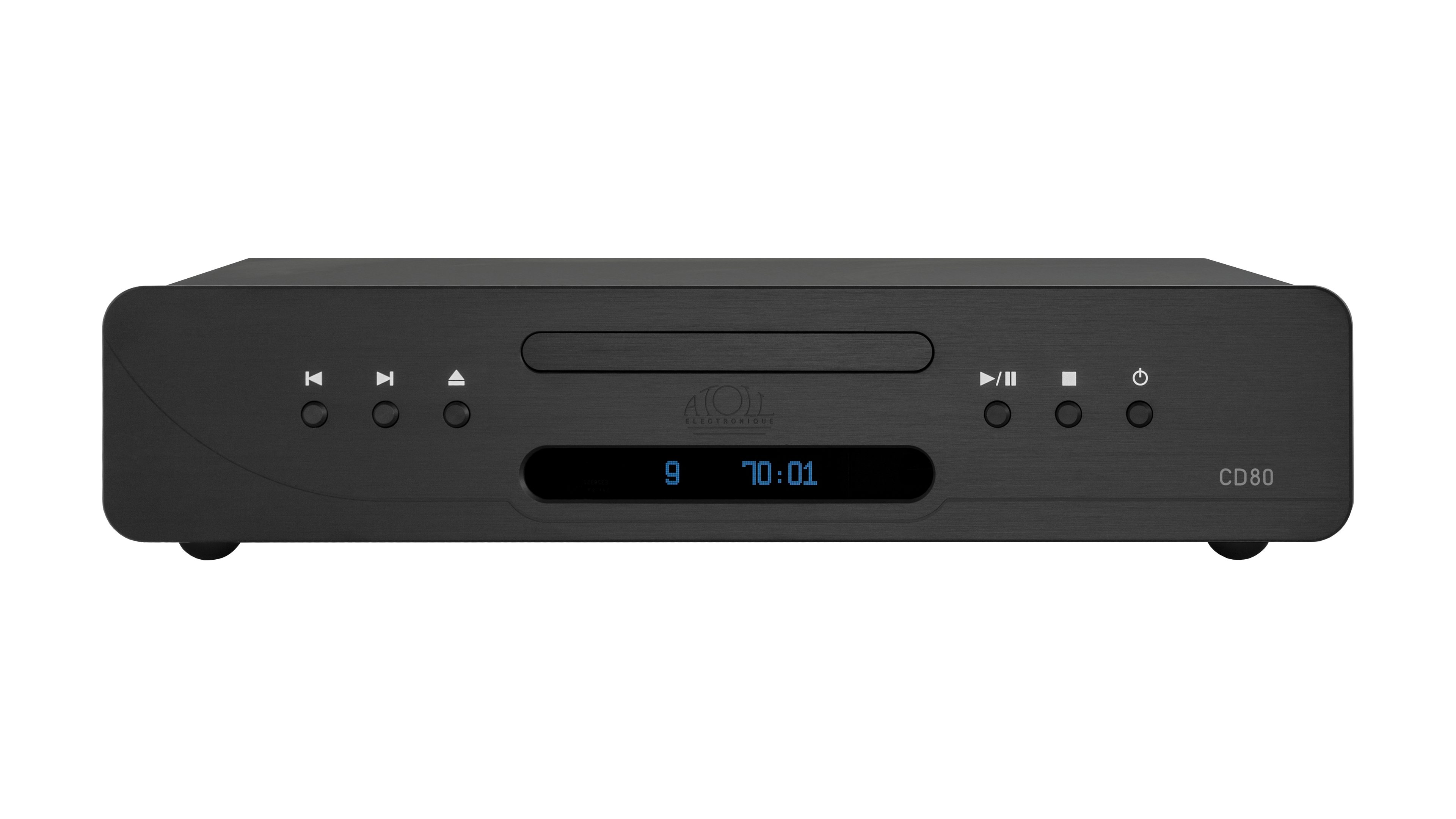 ATOLL CD 80 Evolution – Frontal – Schwarz