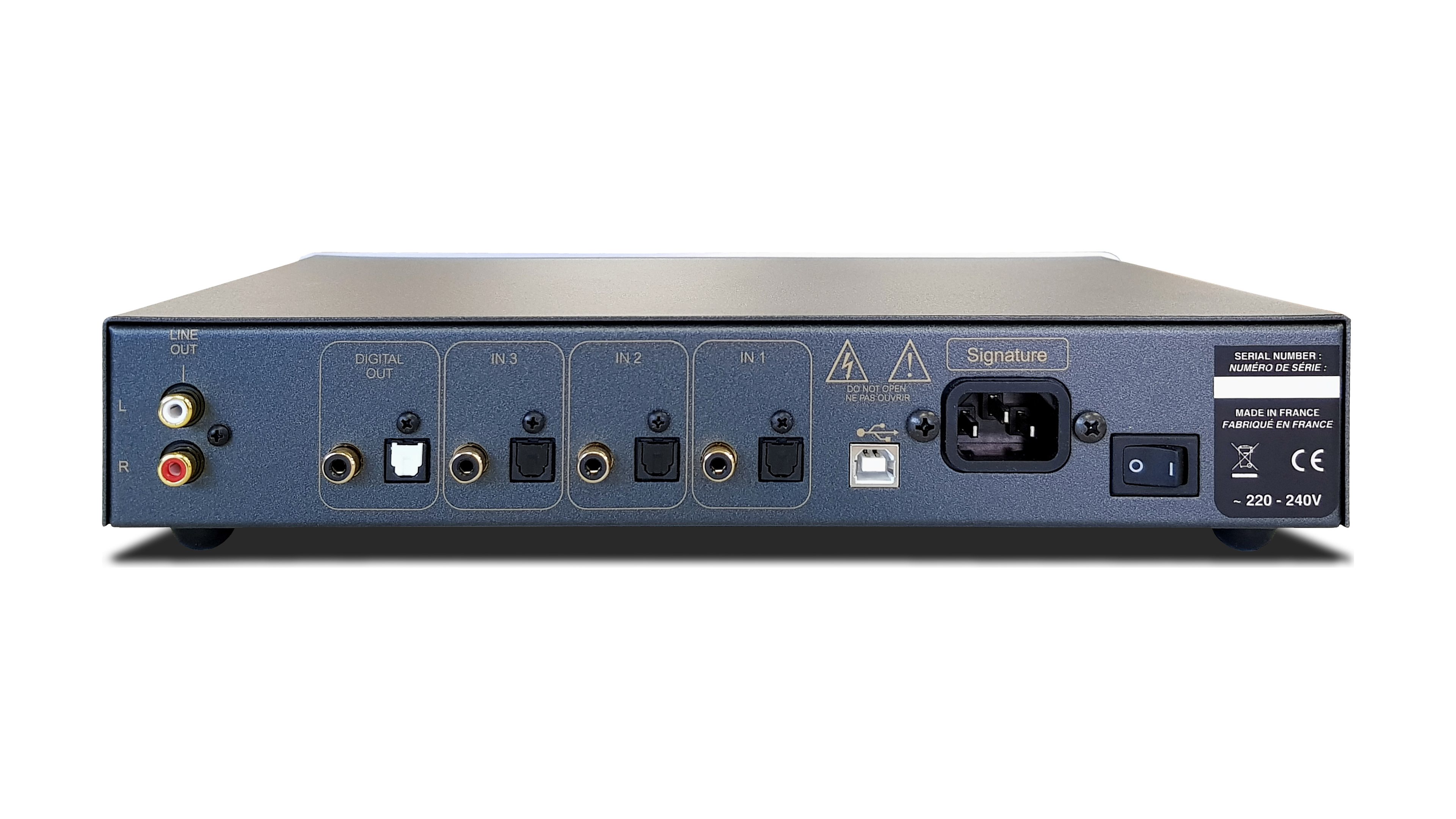 ATOLL DAC 100 Signature – Rückansicht