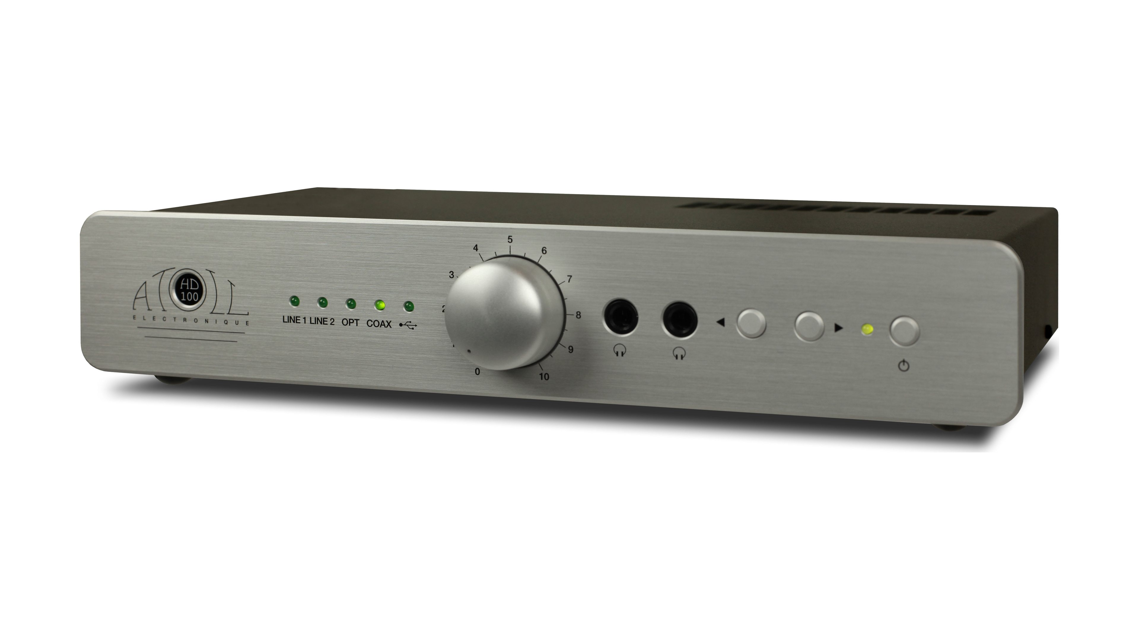 ATOLL HD 100 – Schrägansicht – Silber