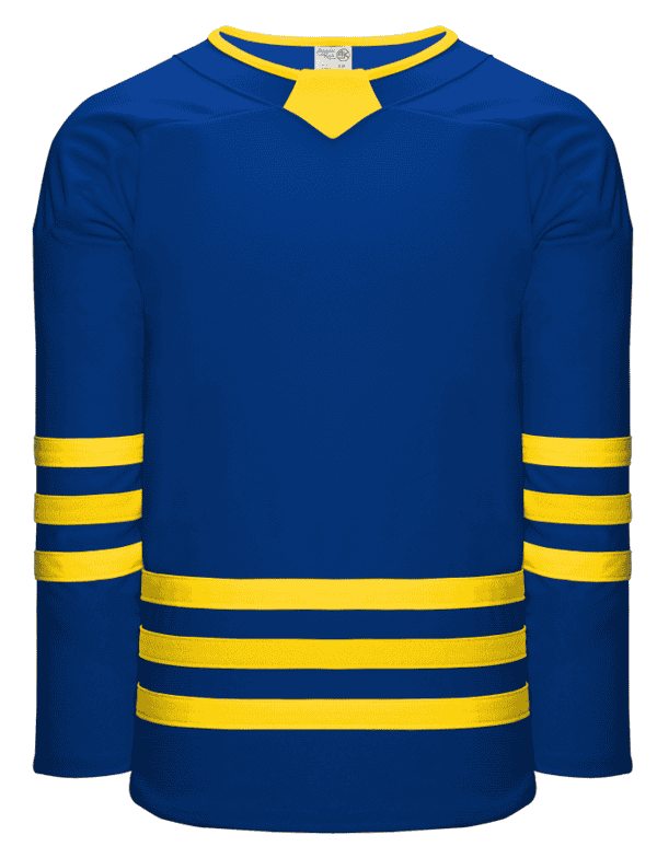 ROYAL / MAIZE TRIPLE STRIPE