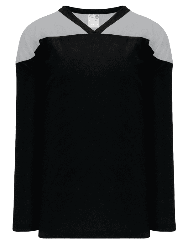 BLACK / GREY TWO TONE SHOULDERS