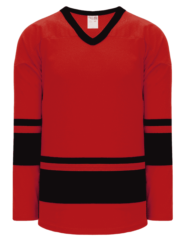 RED / BLACK DOUBLE STRIPE
