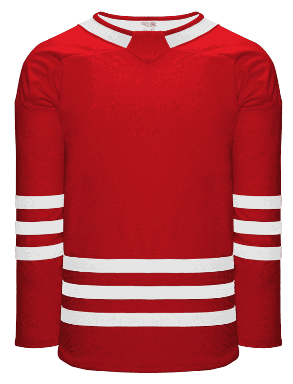 RED / WHITE TRIPLE STRIPE
