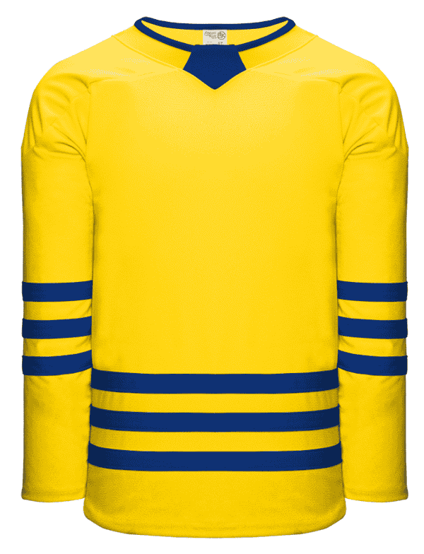 MAIZE / ROYAL TRIPLE STRIPE