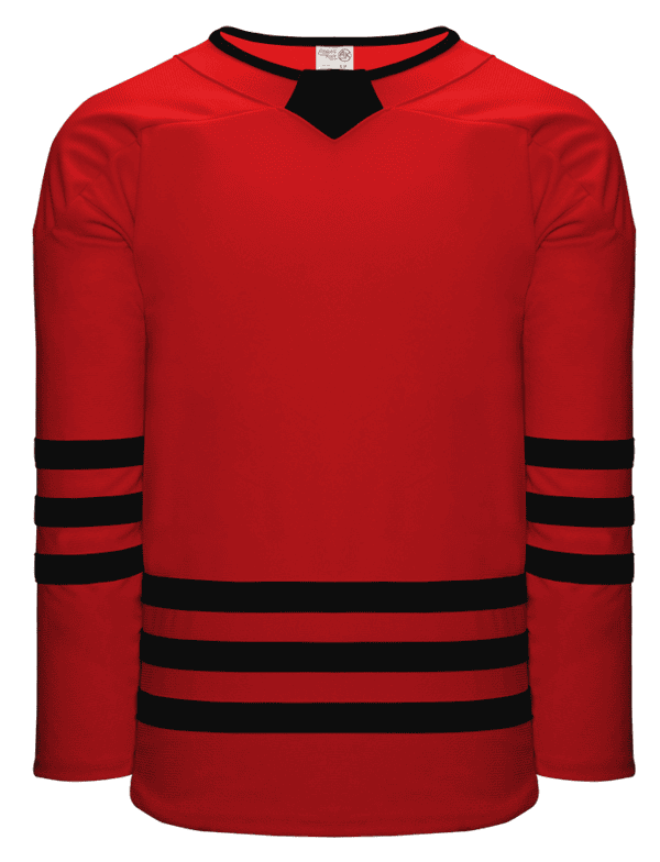 RED / BLACK TRIPLE STRIPE