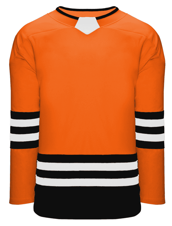 ORANGE / BLACK / WHITE TRIPLE STRIPE