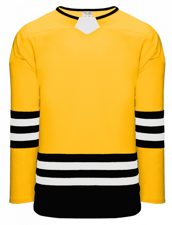 GOLD / BLACK / WHITE TRIPLE STRIPE