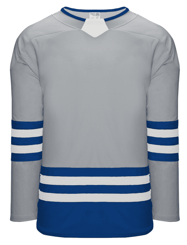 GREY / ROYAL / WHITE TRIPLE STRIPE