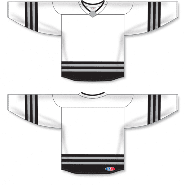 WHITE / BLACK / GREY TRIPLE STRIPE