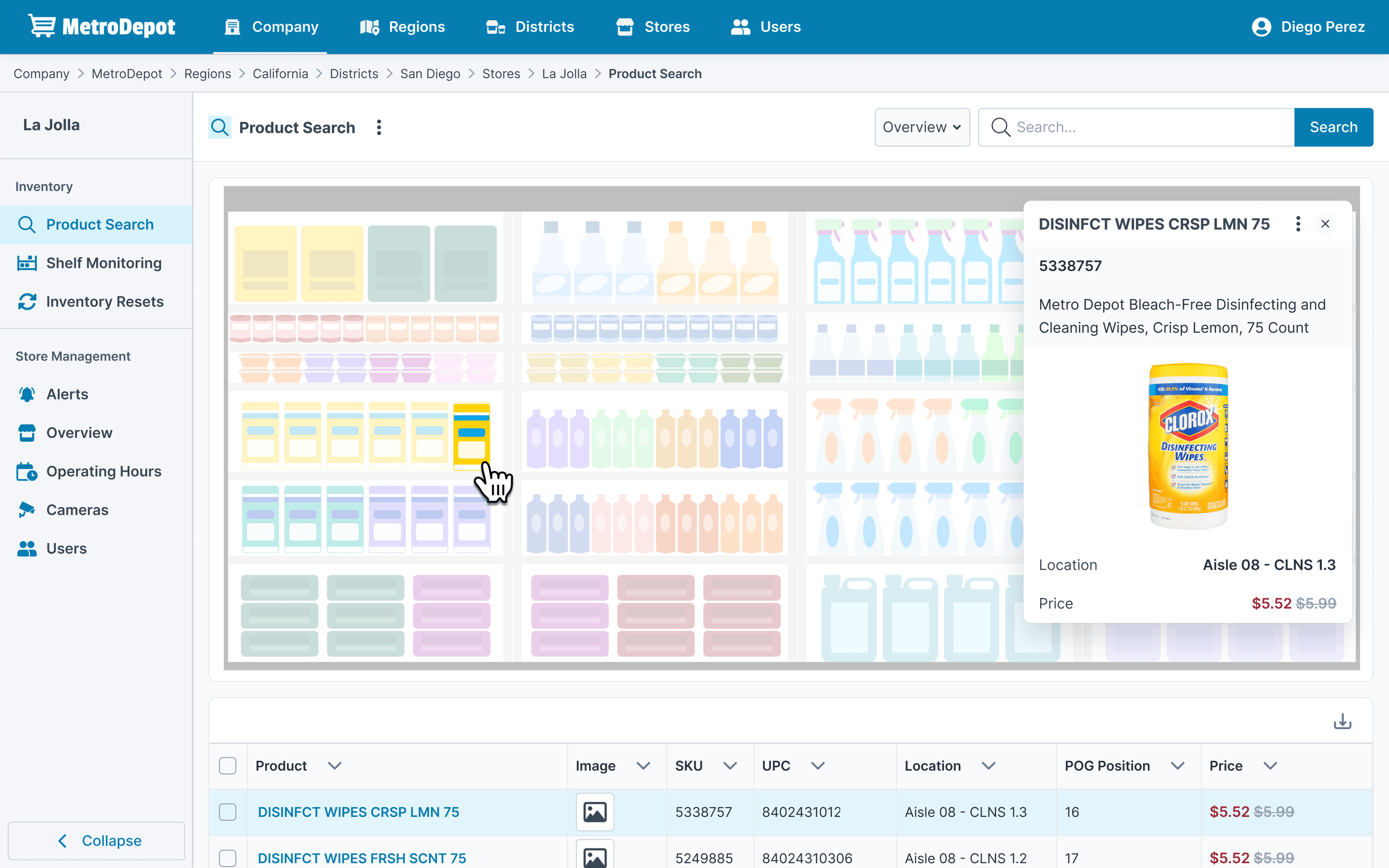 Planogram Digital Twin for Retailers | Leverege IoT Use Case