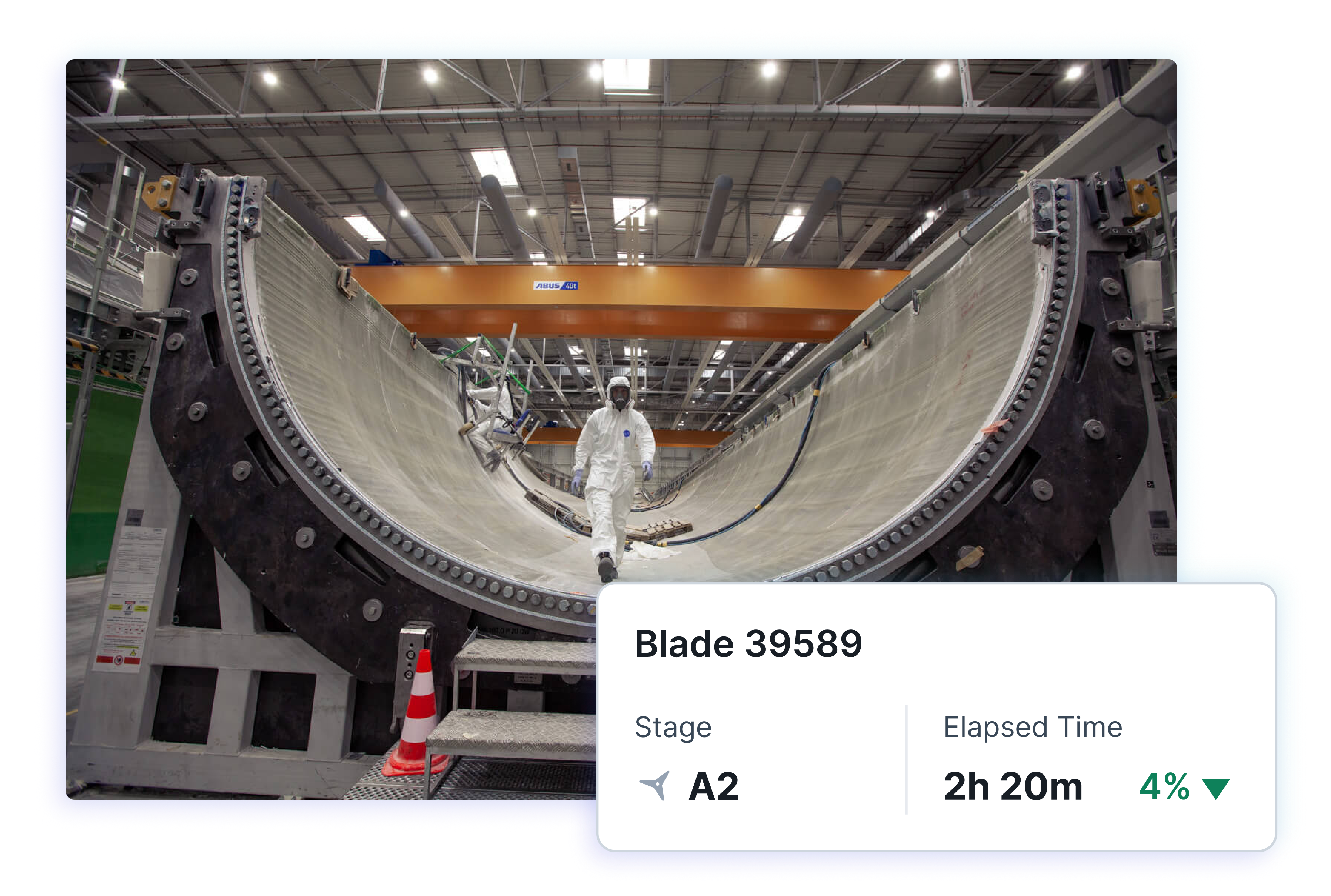 Wind turbine blade cycle tracking using computer vision