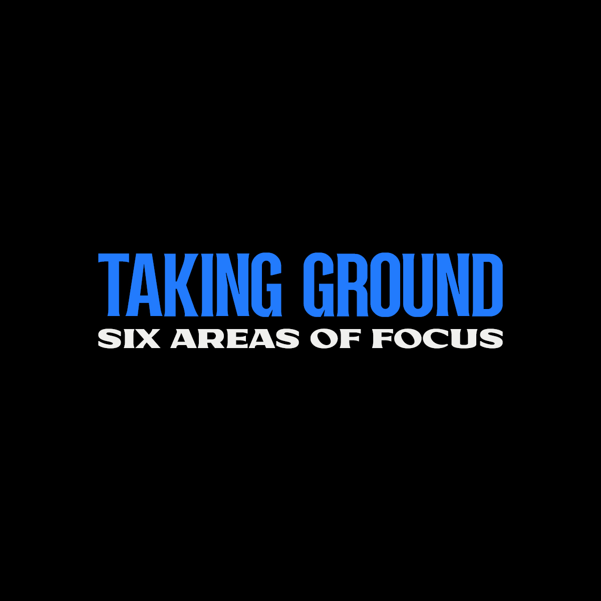 Taking Ground Conference