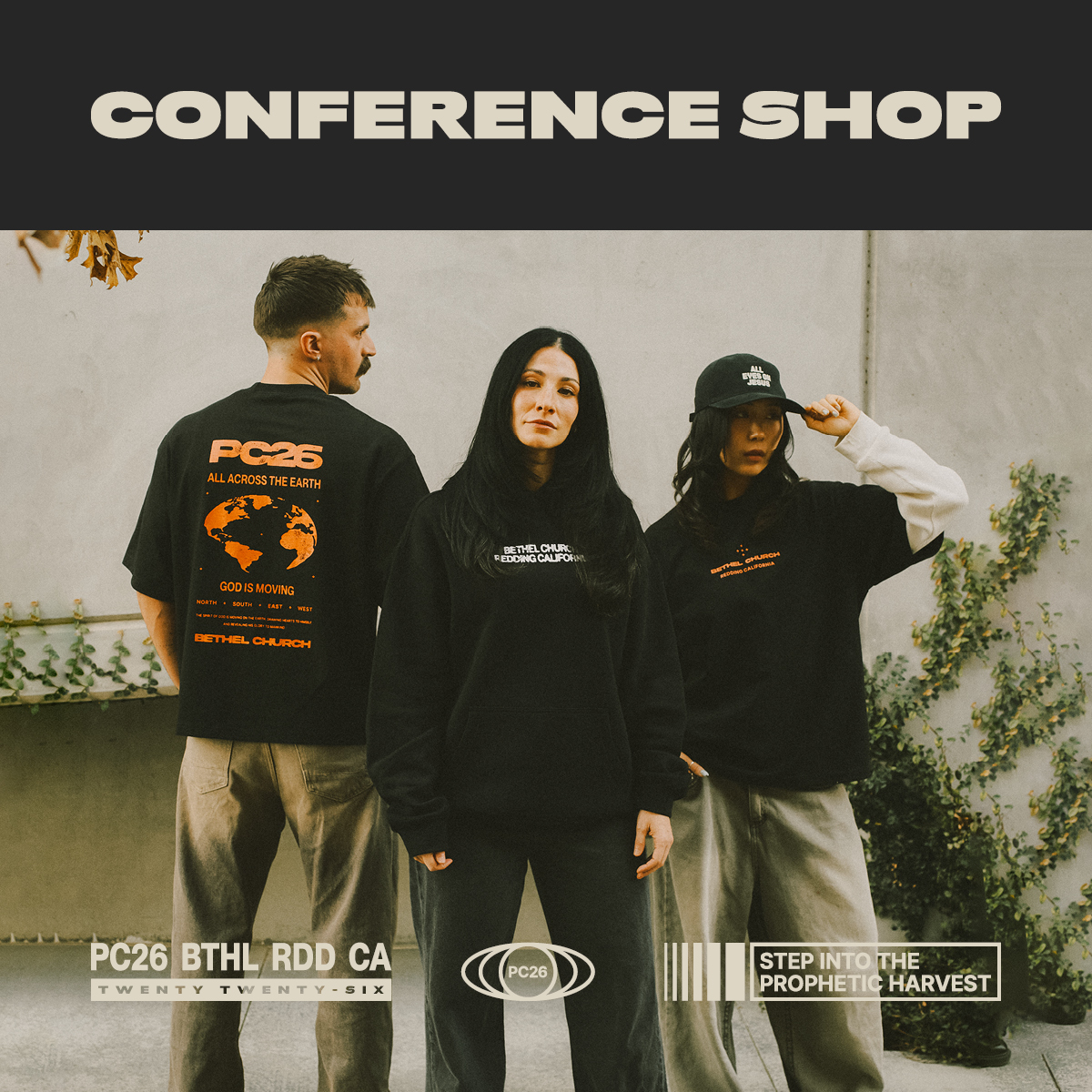 Shop Prophetic Conference 2026 merchandise