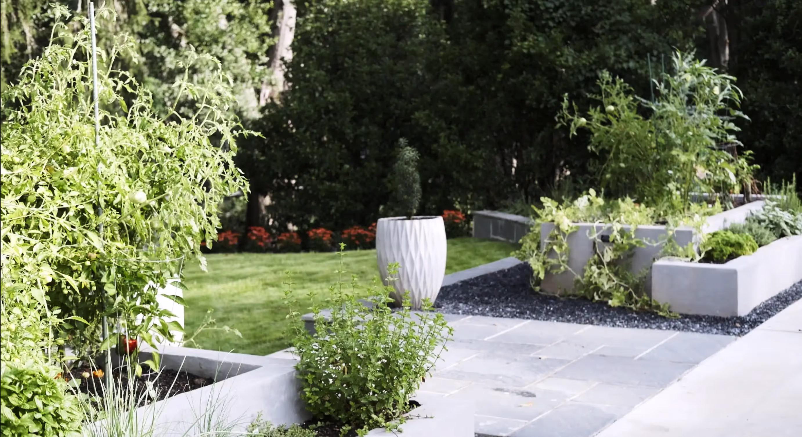 Raised garden beds