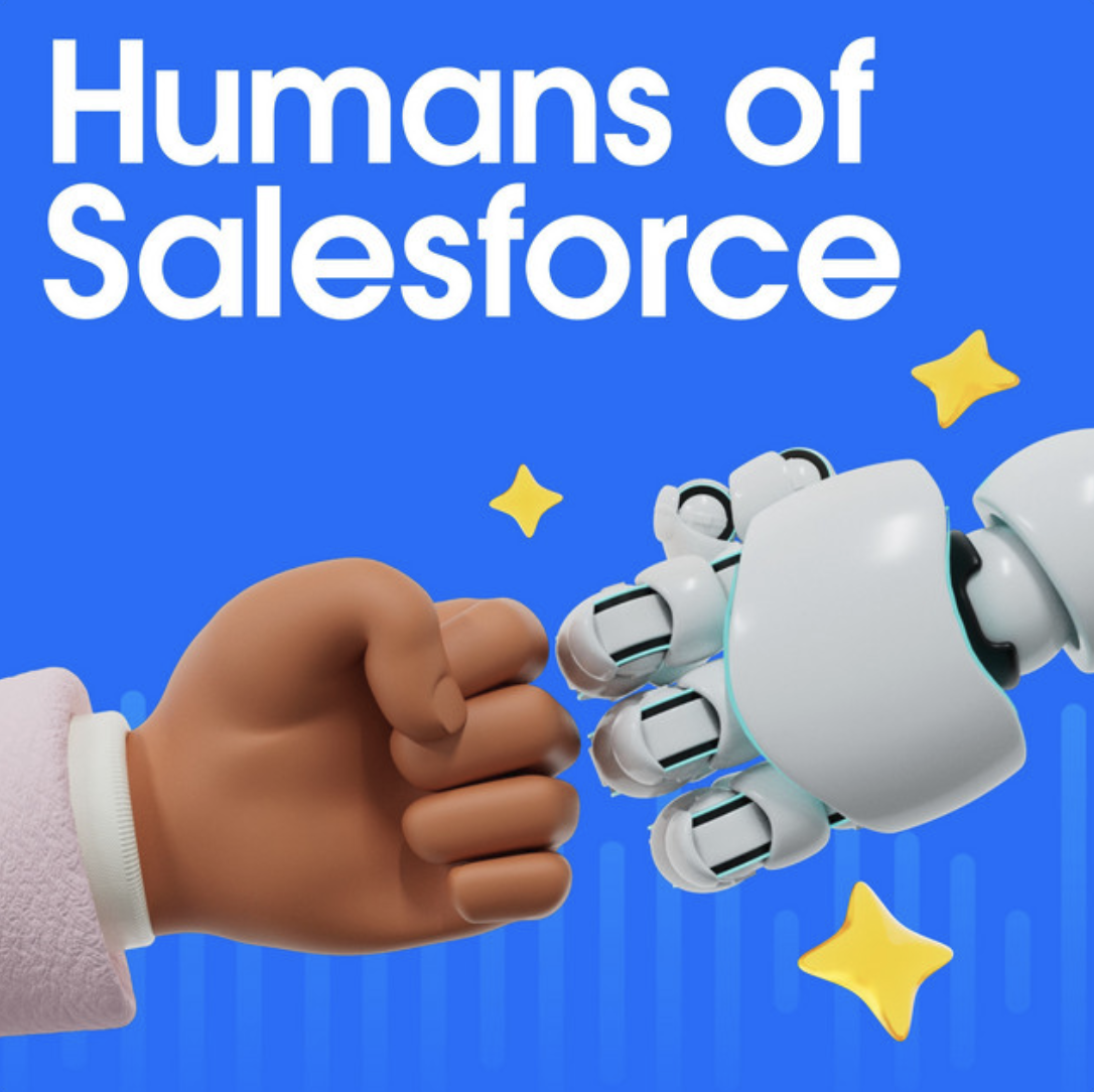 Humans of Salesforce podcast cover