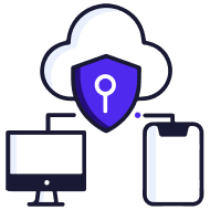 Network Security and Privacy Liability Icon