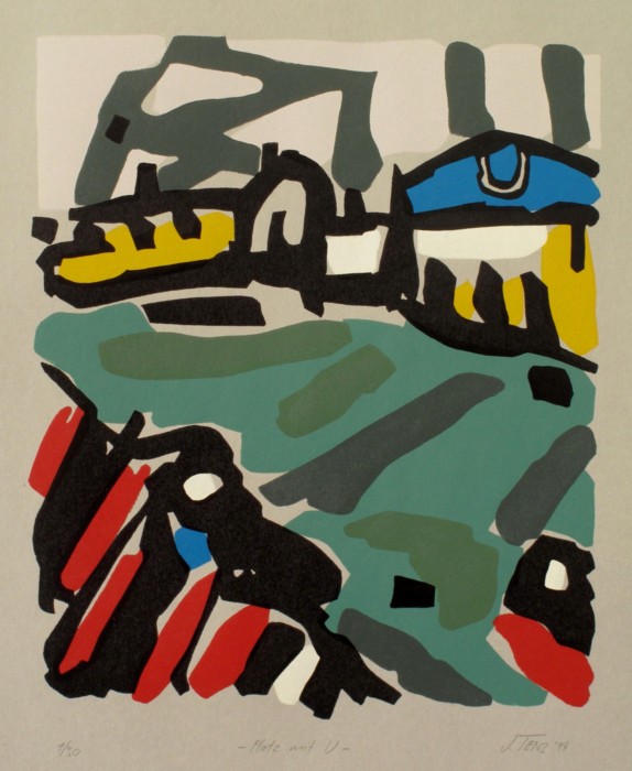 25 Platz mit U 1994, 35x30, Aufl. 30