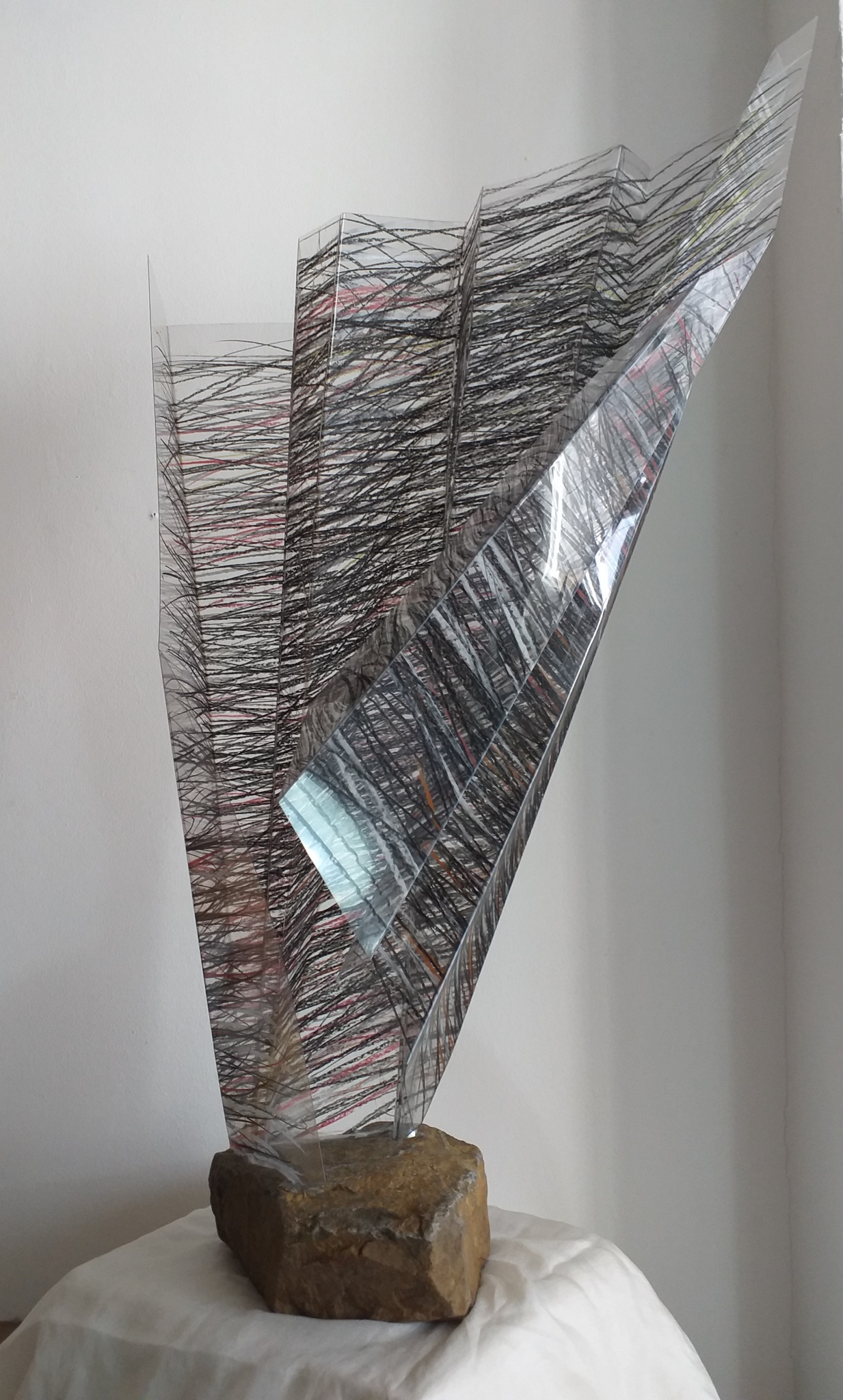 folded lines