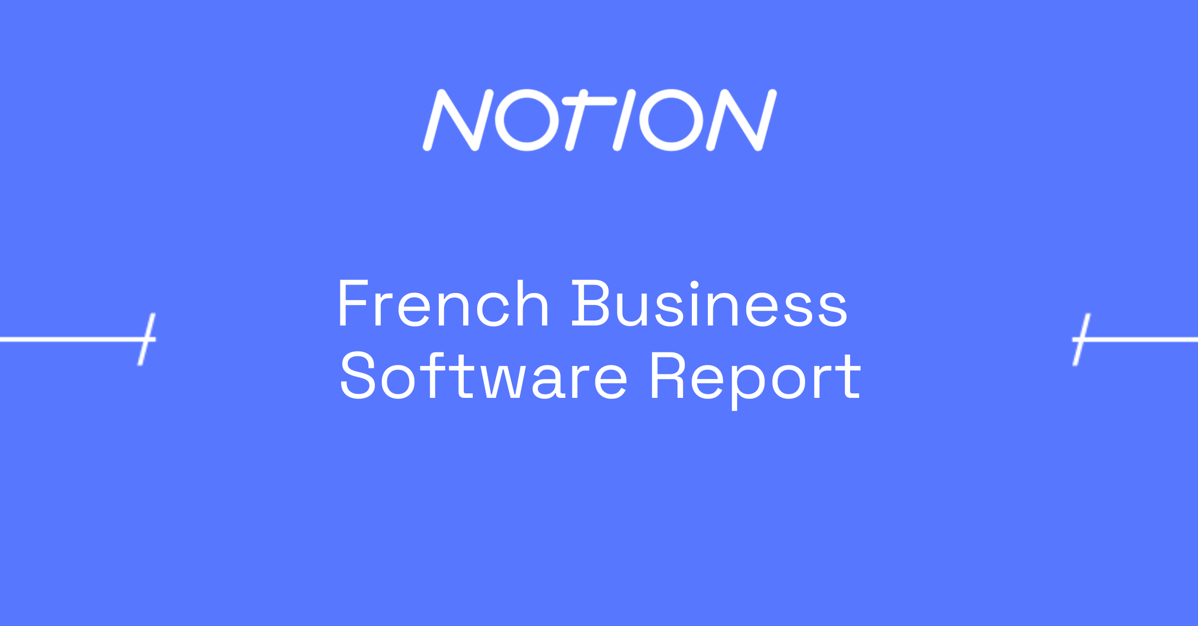 French Business Software Report
