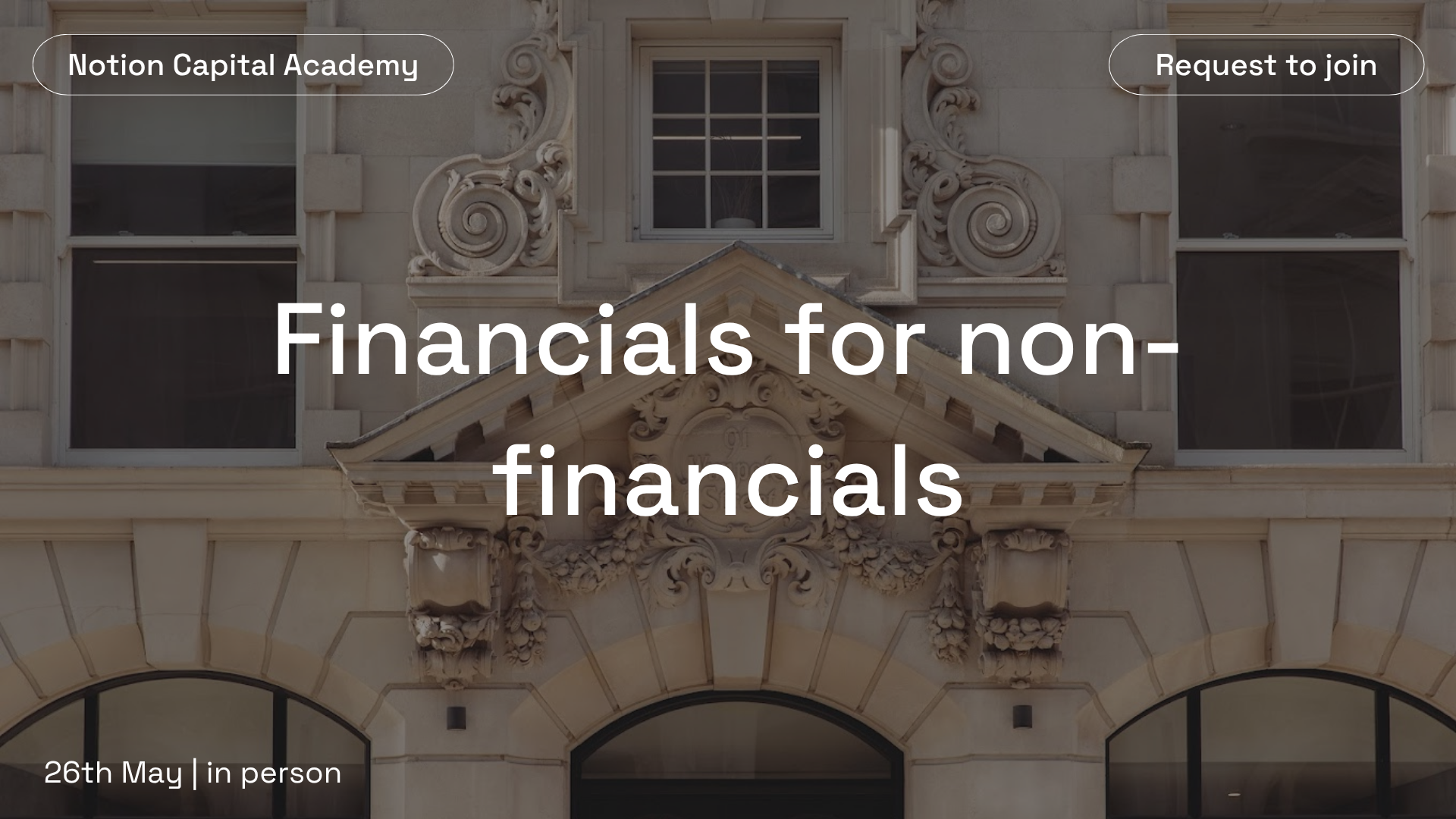 Financials for non-financials