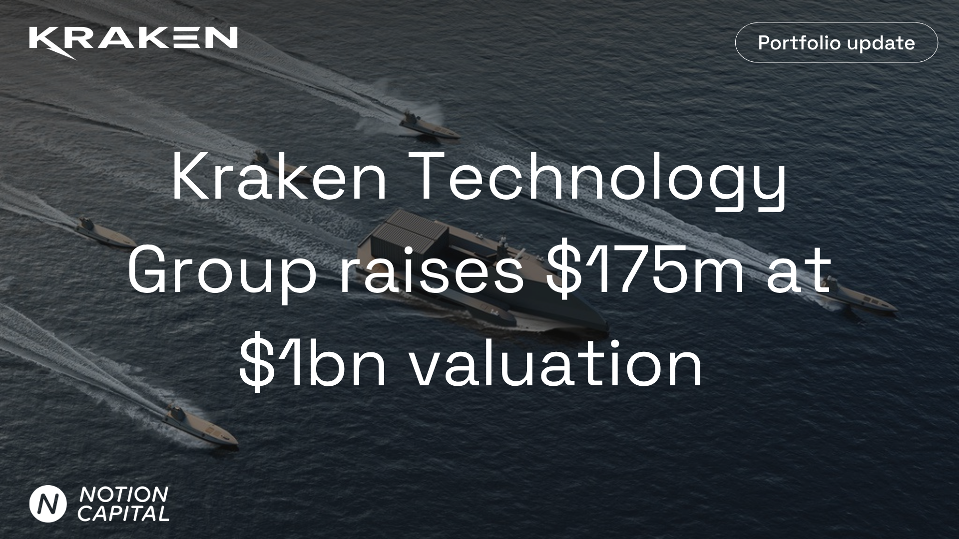 Kraken Technology Group just closed a $175m Series B at a $1bn valuation