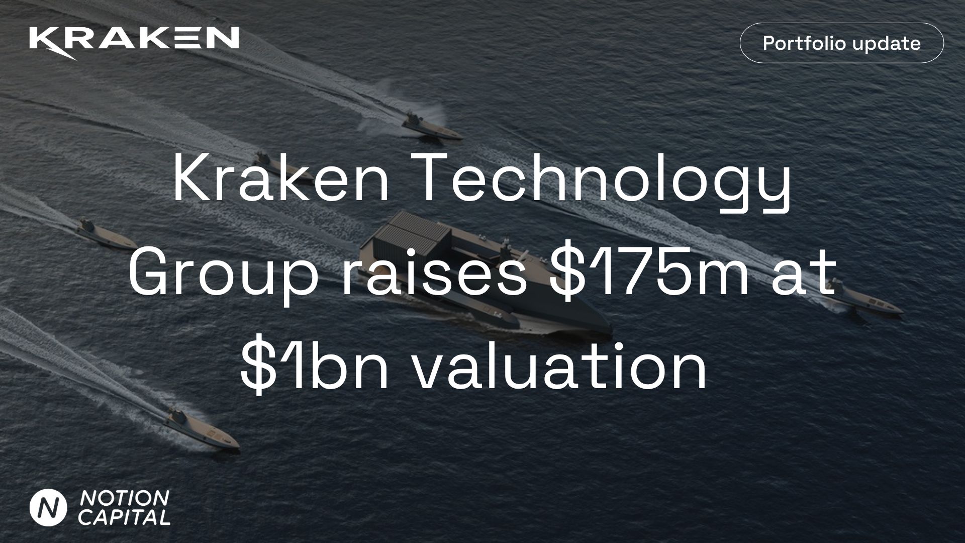 Kraken Technology Group just closed a $175m Series B at a $1bn valuation