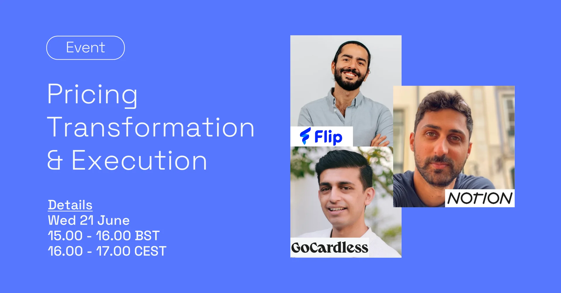 Webinar: Pricing Transformation & Execution