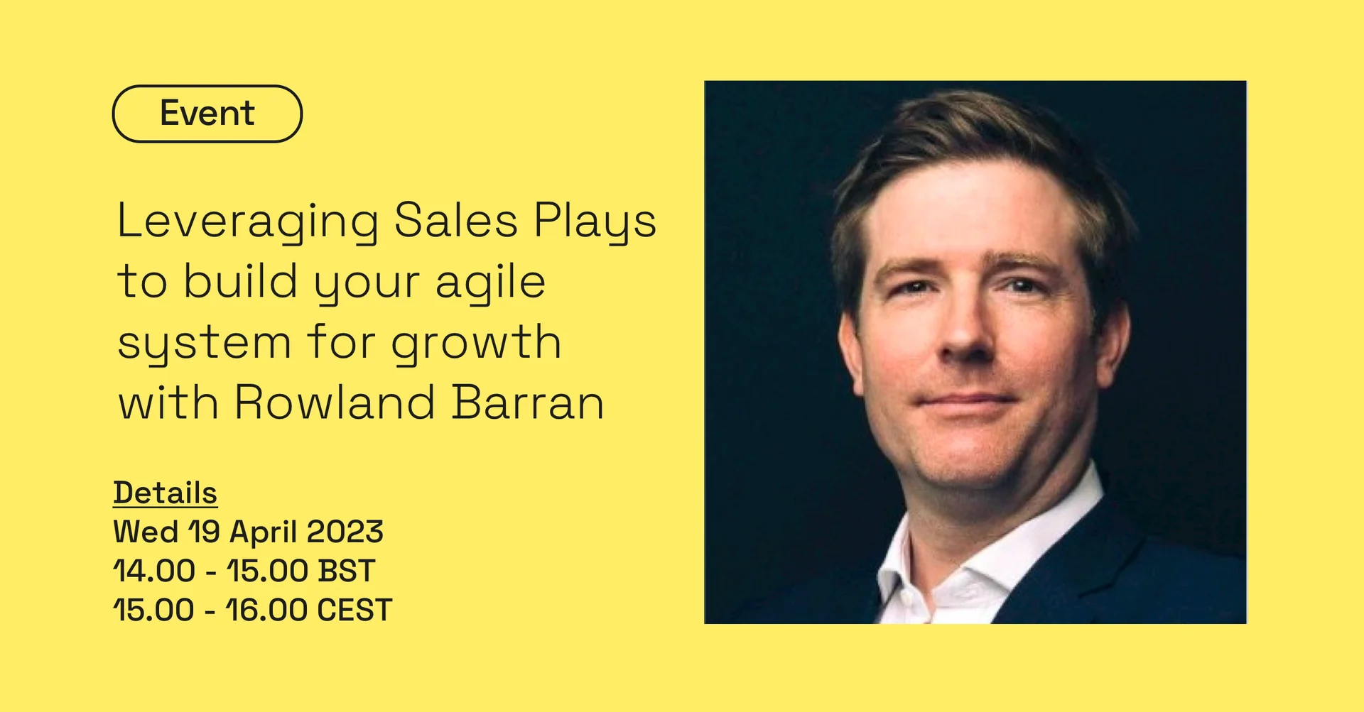 Leveraging Sales Plays to build your agile system for growth