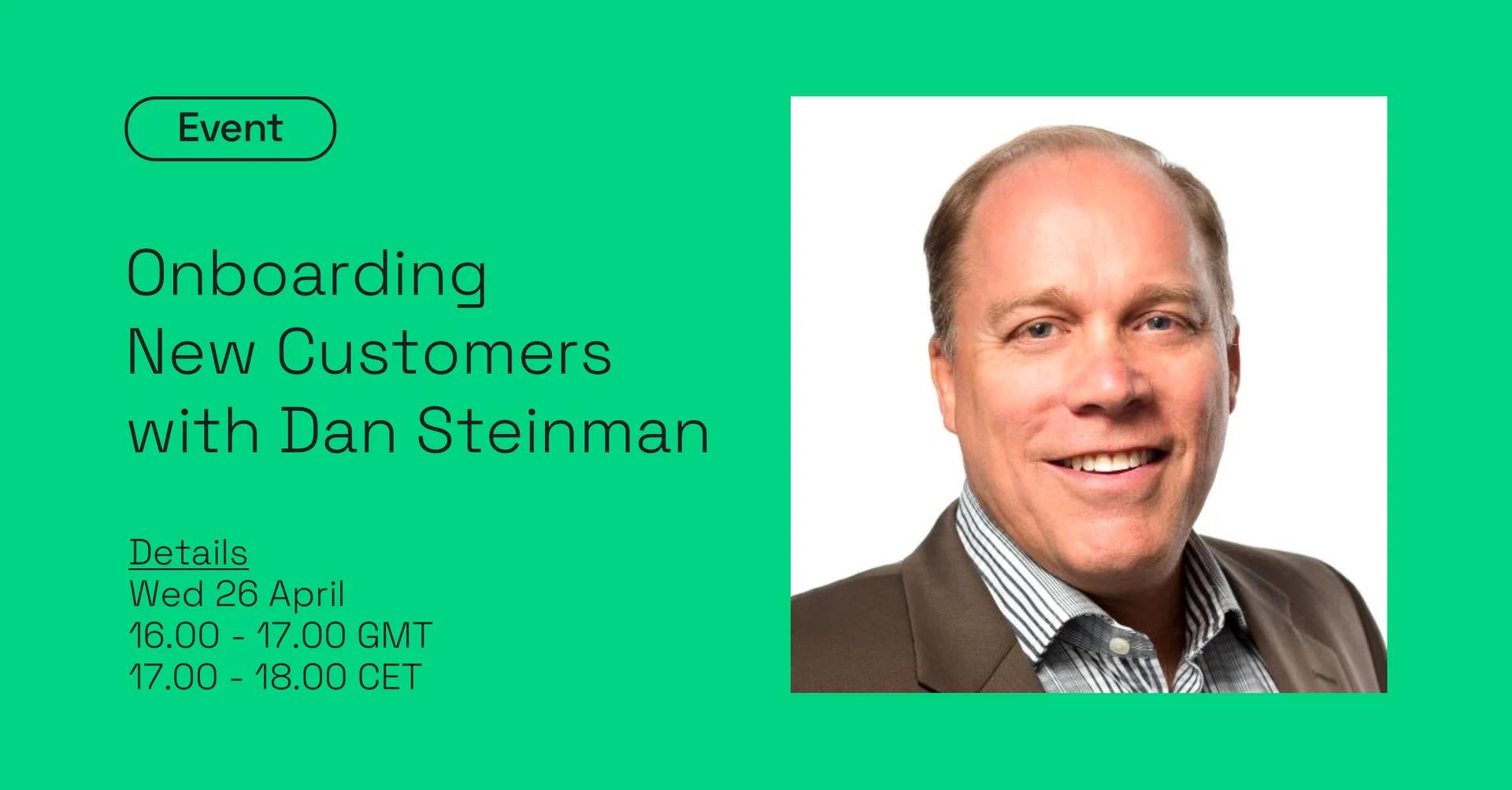 Onboarding new customers