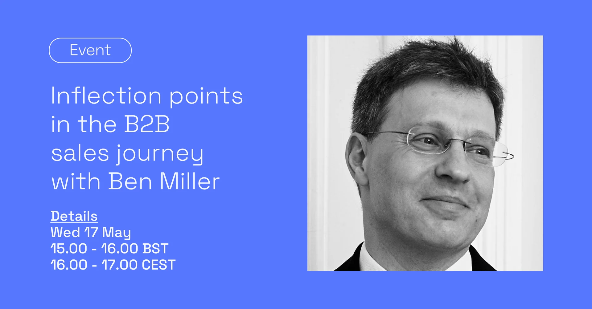 Inflection points in the B2B sales journey