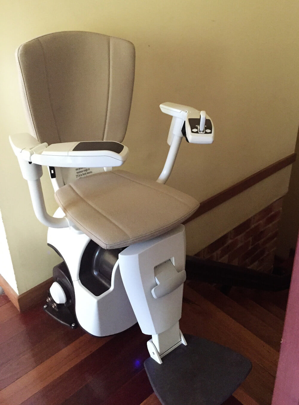 Internal Stair lift to provide access to second level of a home