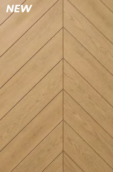 กระเบื้องยาง SPC ลายไม้ก้างปลาเฉียง (Chevron) หนา 6 มม. รหัส 60-4367-CHR