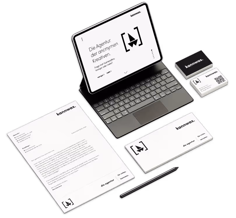 Corporate & Grafikdesign von der Agentur Kannwas