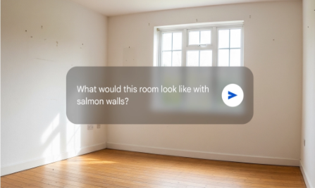 A room with a window and wood floor