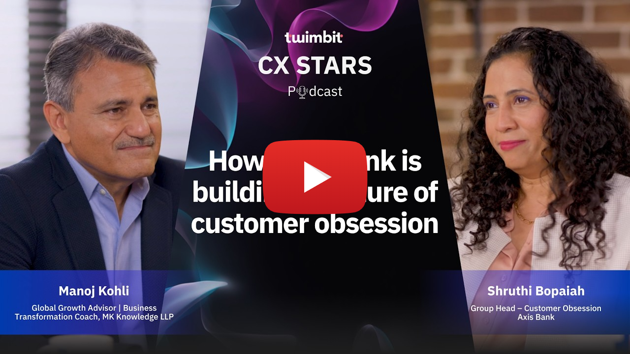 How Axis Bank Is Building a Culture of Customer Obsession | Shruthi Bopaiah | CX Stars Podcast